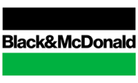 Black & McDonald logo - subcontractor (mechanical)