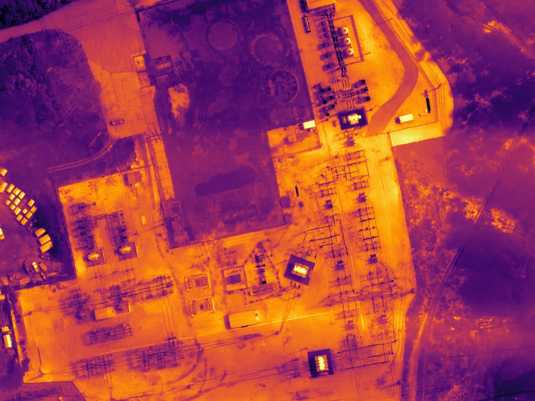 Drone thermal imaging shop business