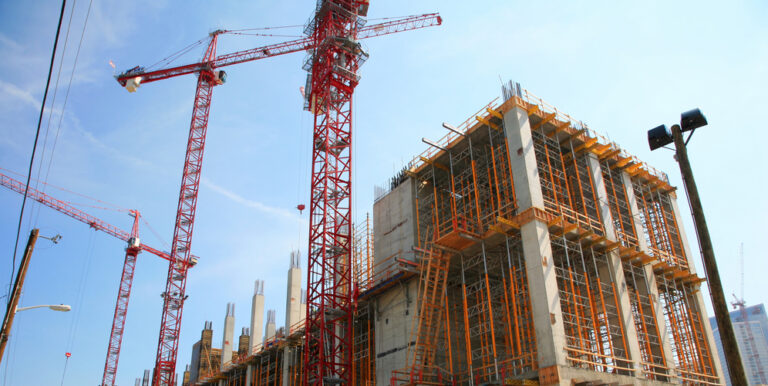 Photo of a New Jersey construction site