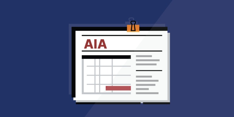 Illustration of AIA form screen