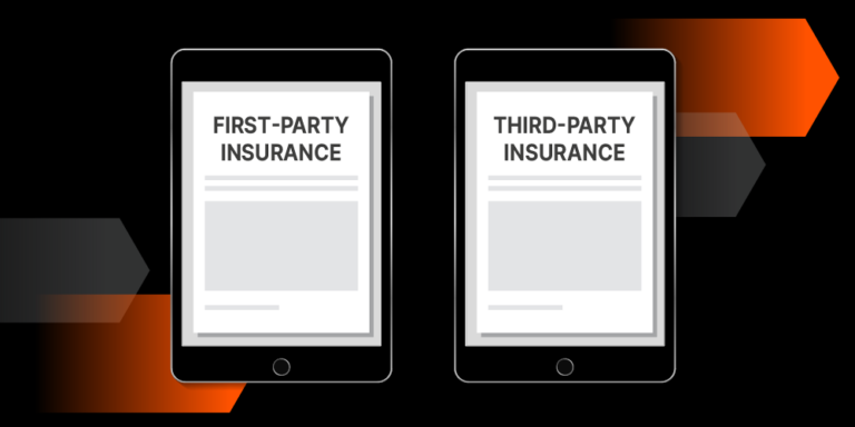 Illustration of first and third-party insurance documents