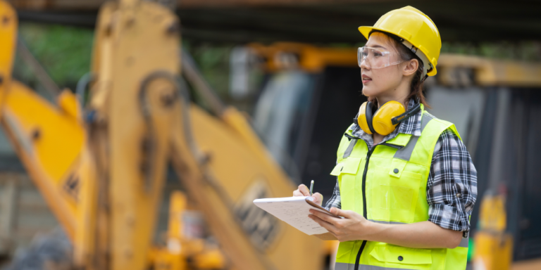 Foreman on a construction site.