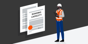 Bonding capacity document illustration
