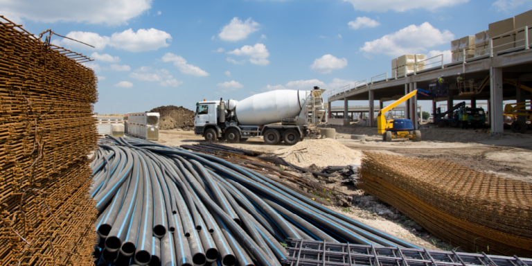 Just in time delivery of materials on a construction site