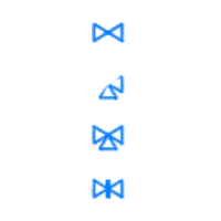 Valve construction drawing symbol