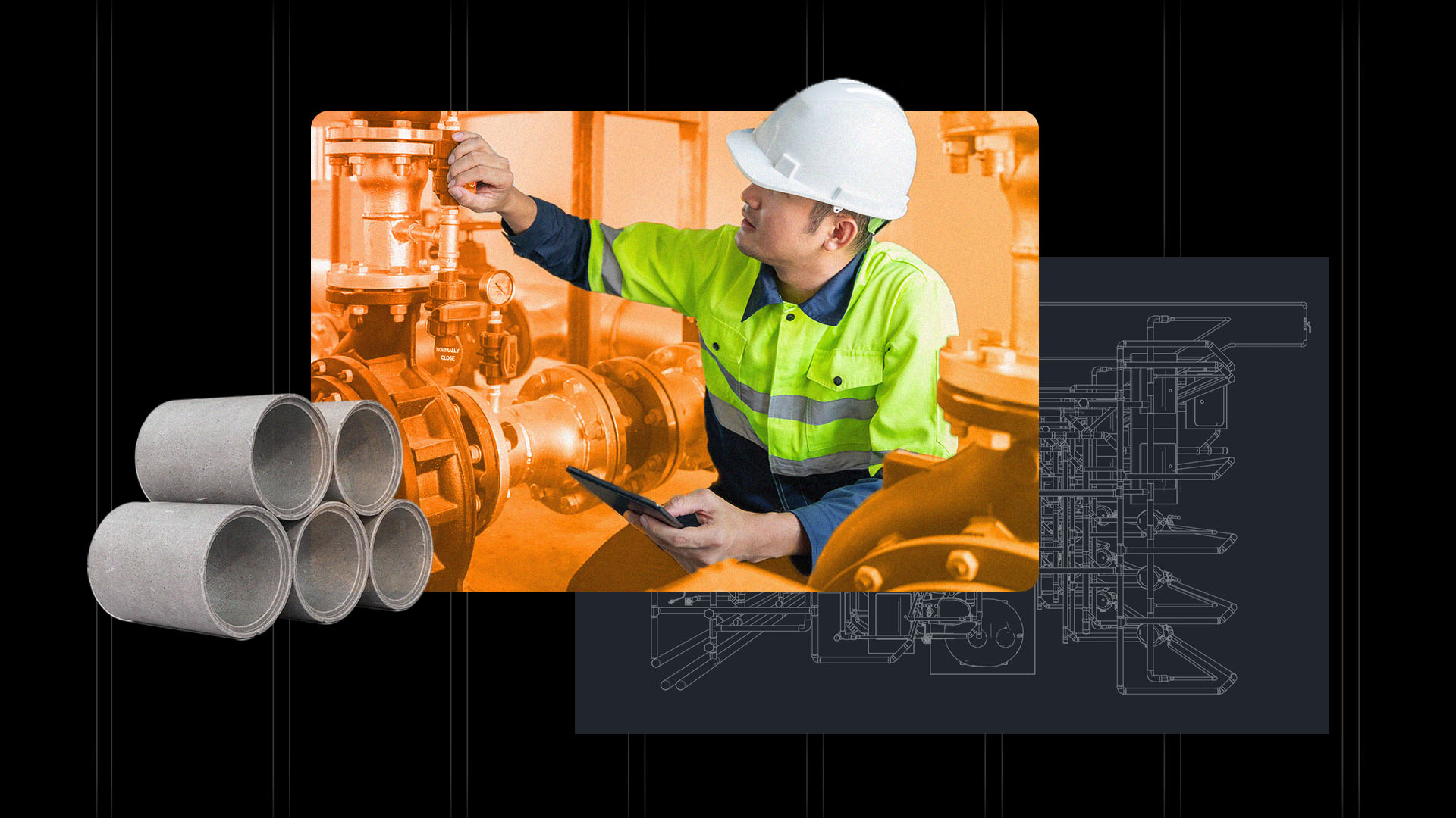 Illustration of MEP contractor