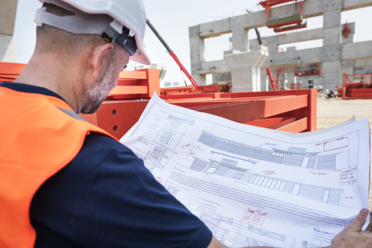 document control engineer looking at drawings