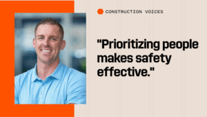 Photo of Kevin Hogan with quote "Prioritizing people makes safety effective."