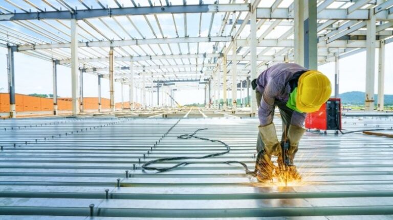 Data center under construction