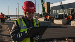 GC worker on jobsite